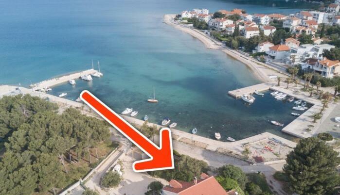 Relaxing Whole Top Floor Apartment By The Sea Zaboric Exterior foto